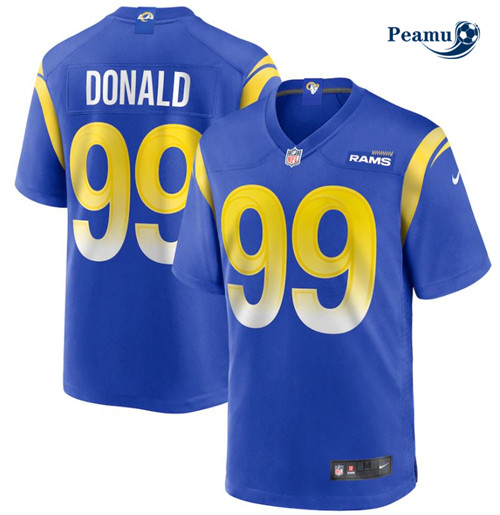Peamu - Maillot foot Aaron Donald, Los Angeles Rams - Royal p3724