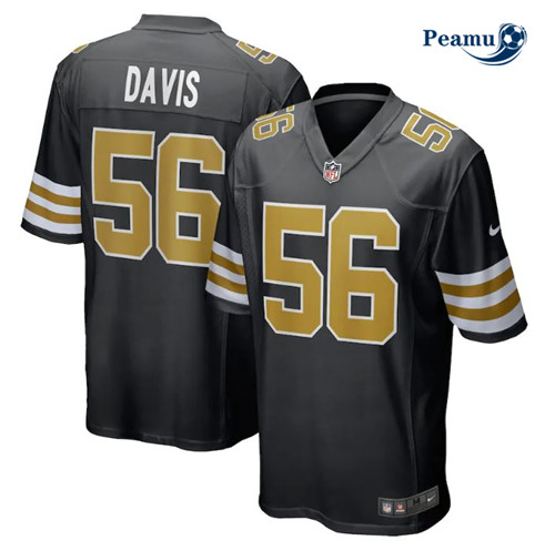 Peamu - Maillot foot Demario Davis, New Orleans Saints - Alternate p3727