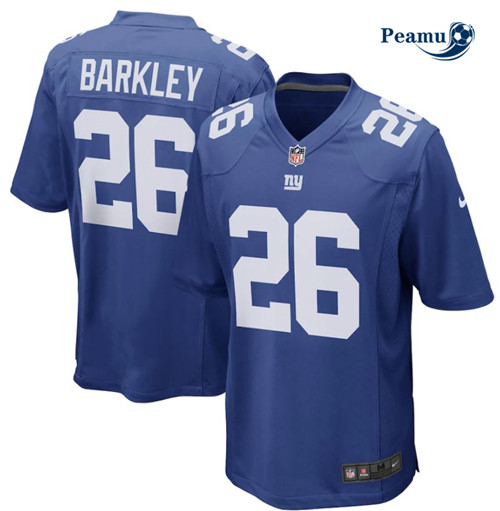 Peamu - Maillot foot Saquon Barkley, New York Giants - Royal Bleu p3732