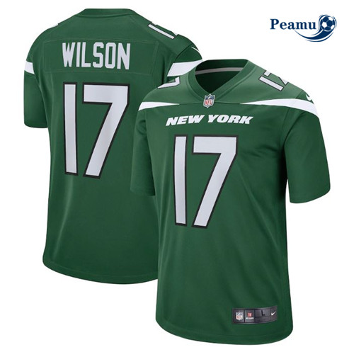 Peamu - Maillot foot Garrett Wilson, New York Jets - Vert p3736
