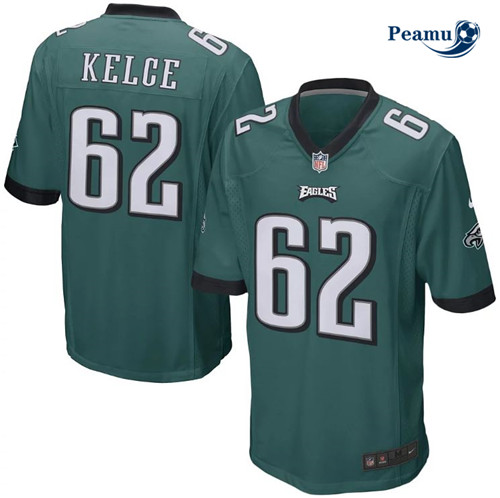 Peamu - Maillot foot Jason Kelce, Philadelphia Eagles - Vert Minuit p3743