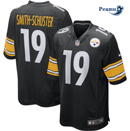 Peamu - Maillot foot JuJu Smith-Schuster, Pittsburgh Steelers - Noir p3746