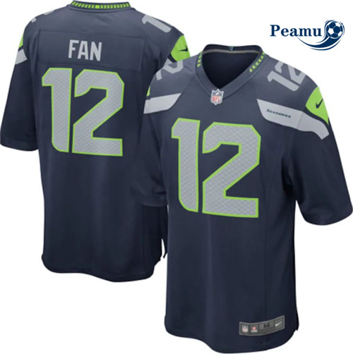 Peamu - Maillot foot Fan, Seattle Seahawks - Bleu Marine p3752