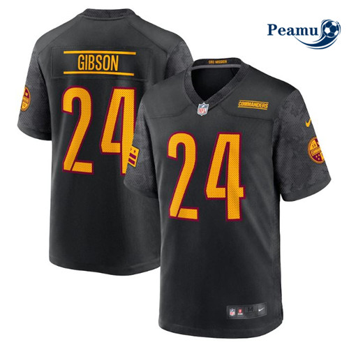Peamu - Maillot foot Antonio Gibson, Washington Commanders - Noir p3757