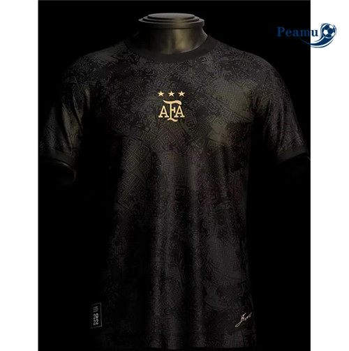 Peamu - Maillot foot Argentine 3-star Noir 2022-2023 p3122