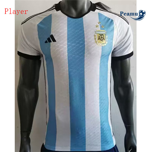 Peamu - Maillot foot Argentine Player Version Domicile 3 star 2022-2023 p3142