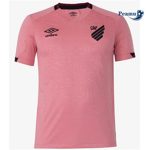 Peamu - Maillot foot Athletico Paranaense Rose October 2022-2023 p3007