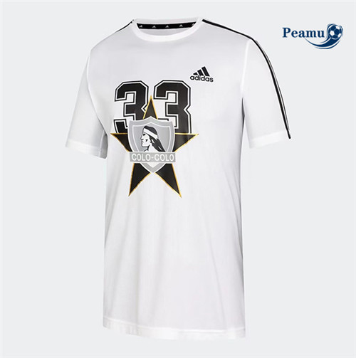 Peamu - Maillot foot Colo-Colo Blanc 2022-2023 p3041
