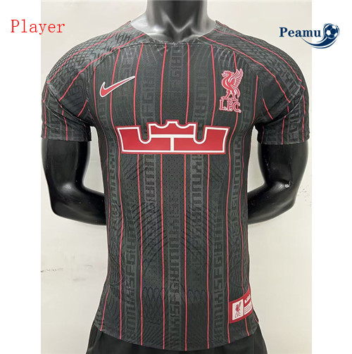 Peamu - Maillot foot Liverpool Player Version co-signed 2022-2023 p3175