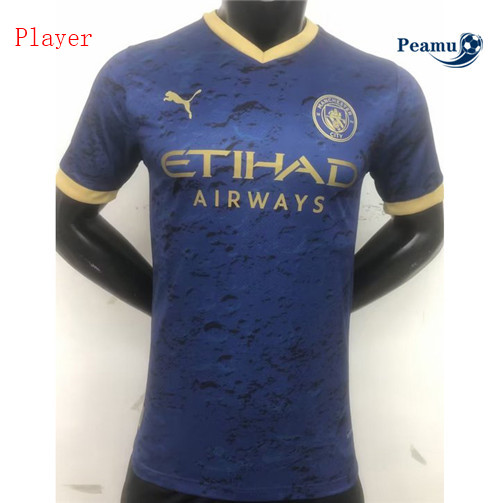 Peamu - Maillot foot Manchester City Player Version commémoratif 2022-2023 p3185