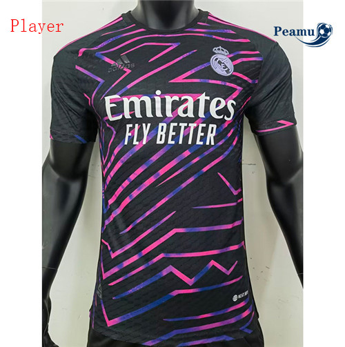 Peamu - Maillot foot Real Madrid Player Version Noir/Rouge 2023-2024 p3111