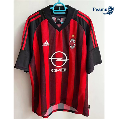 Peamu - Maillot foot Rétro foot AC Milan Domicile 2002-03 p3211