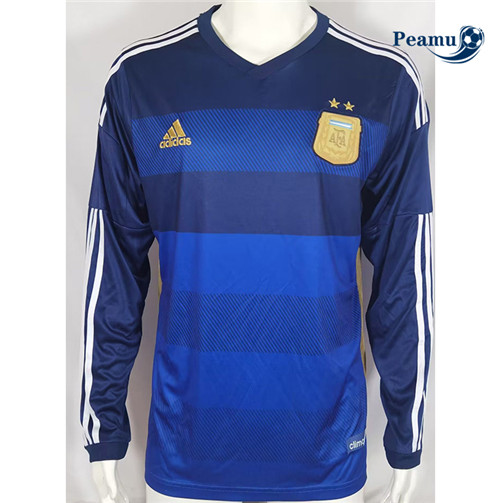 Peamu - Maillot foot Rétro foot Argentine Exterieur Manche Longue 2014-15 p3193