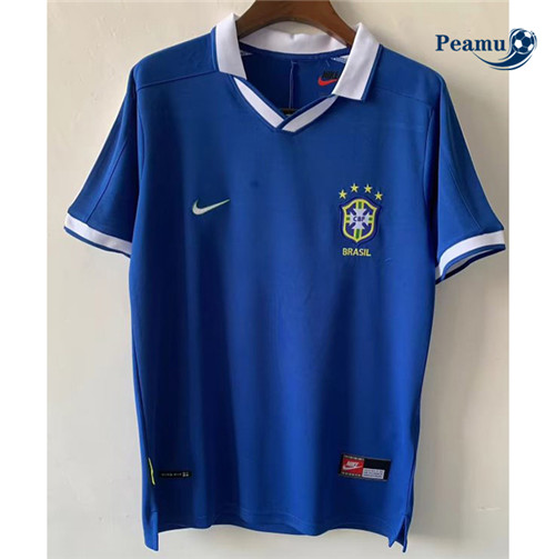 Peamu - Maillot foot Rétro foot Brésil Exterieur 1997 p3196