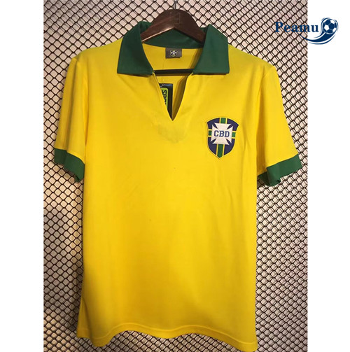 Peamu - Maillot foot Rétro foot Brésil Domicile 1958 p3199