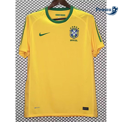 Peamu - Maillot foot Rétro foot Brésil Domicile 2010 p3200
