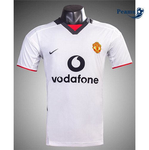 Peamu - Maillot foot Rétro foot Manchester United Exterieur 2002-03 p3210