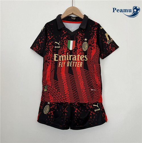 Peamu - Maillot foot AC Milan Enfant Third 2023/2024 Officiel
