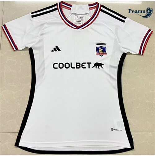 Peamu - Maillot foot Colo-Colo Femme Domicile 2023/2024 France