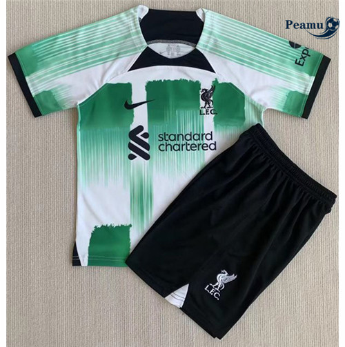 Peamu - Maillot foot Liverpool Enfant Exterieur 2023/2024 France
