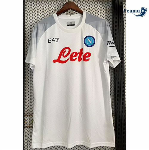 Peamu - Maillot foot Naples Blanc 2023/2024 Paris