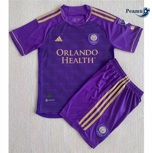 Peamu - Maillot foot Orlando City Enfant Domicile 2023/2024 Outlet