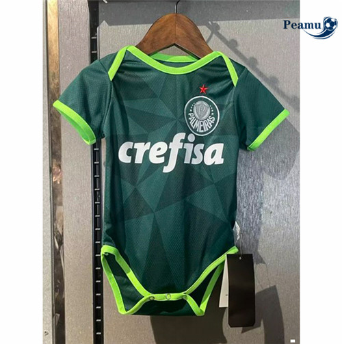 Peamu - Maillot foot Palmeiras Bébé Vert 2023/2024 Soldes