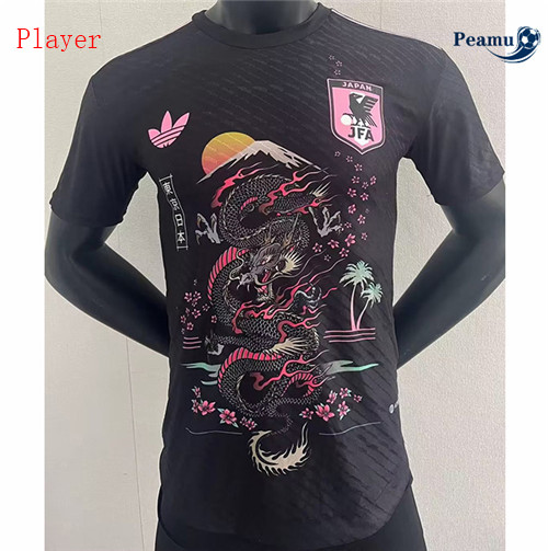 Peamu - Maillot foot Japon Player Version Noir 2023/2024 discout