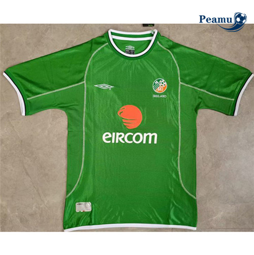 Peamu - Maillot foot Rétro Irlande Domicile 2002 Chinois