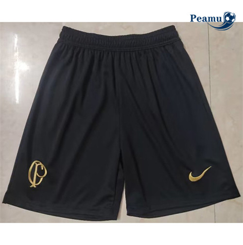 Peamu - Maillot Short Foot Palmeiras Noir 2023/2024 personnalisé