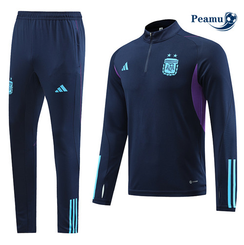 Peamu - Maillot foot Survetement Argentine Bleu 2022/2023 Officiel