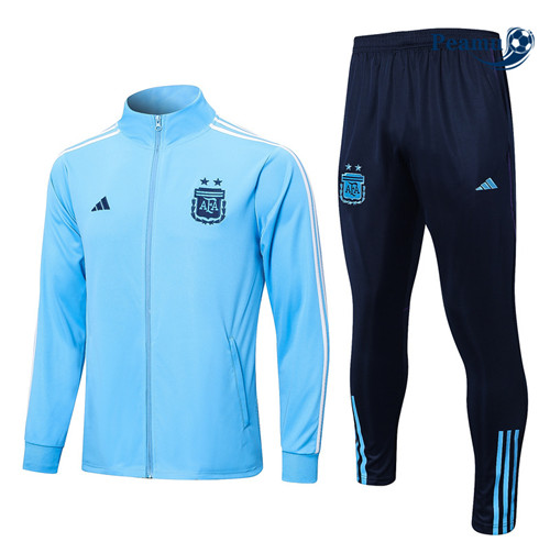 Peamu - Maillot foot Veste Survetement Argentine Bleu 2022/2023 Soldes