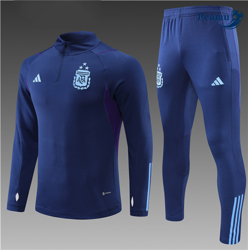Peamu - Maillot foot Survetement Argentine Enfant Bleu 2022/2023 Paris