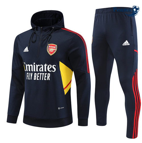 Peamu - Maillot foot Survetement - Sweat à capuche Arsenal Enfant Bleu 2022/2023 grossiste