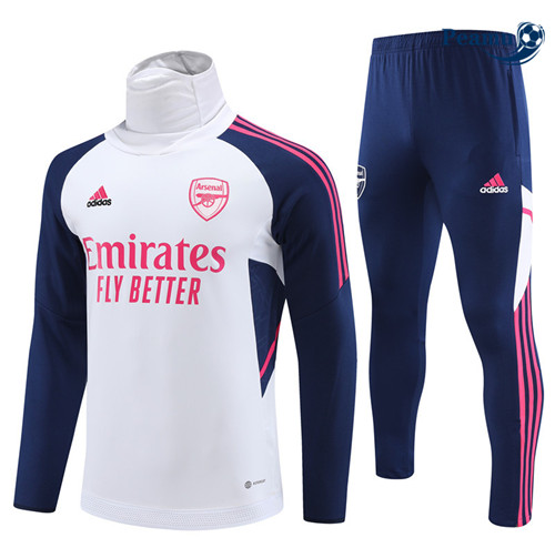 Peamu - Maillot foot Survetement Arsenal Enfant Blanc 2022/2023 Paris
