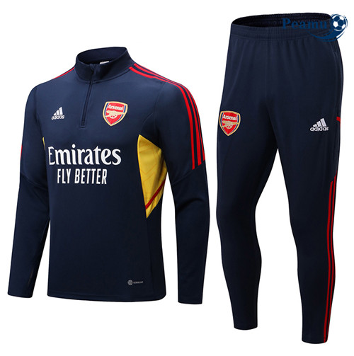Peamu - Maillot foot Survetement Arsenal Enfant Bleu 2022/2023 France