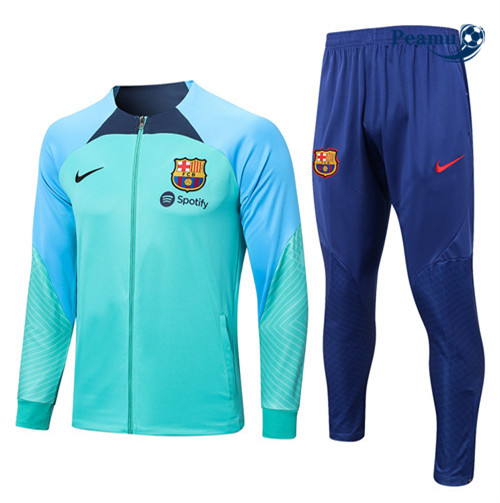 Peamu - Maillot foot Veste Survetement Barcelone Bleu 2022/2023 discout