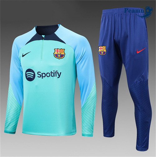 Peamu - Maillot foot Survetement Barcelone Enfant Bleu 2022/2023 Outlet