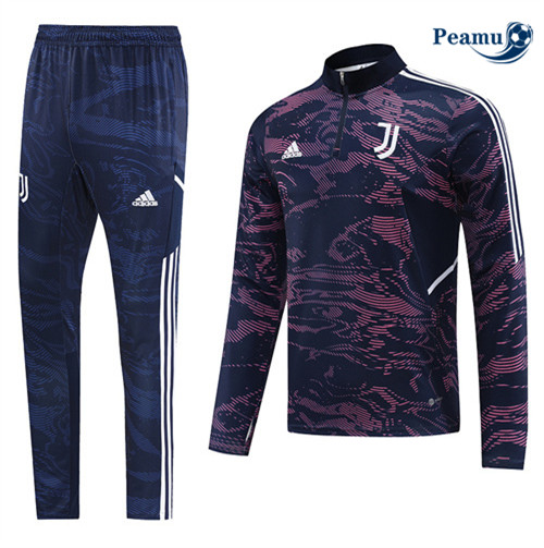 Peamu - Maillot foot Survetement Juventus Bleu 2022/2023 discout
