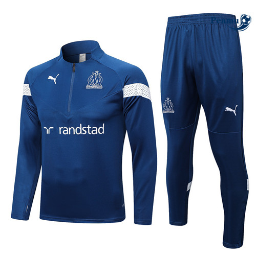 Peamu - Maillot foot Survetement Marseille Bleu 2022/2023 Outlet