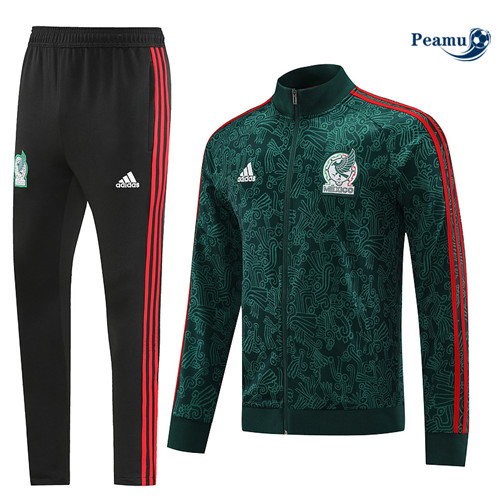 Peamu - Maillot foot Survetement Mexique vert 2022/2023 grossiste