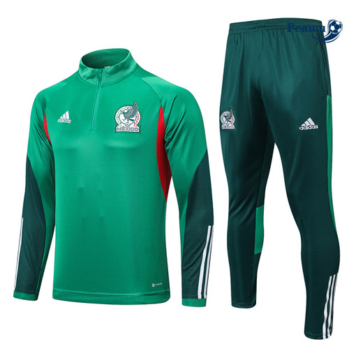 Peamu - Maillot foot Survetement Mexique vert 2022/2023 Paris