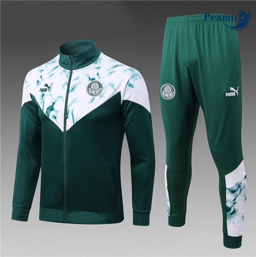 Peamu - Maillot foot Veste Survetement Palmeiras Enfant vert 2022/2023 Outlet