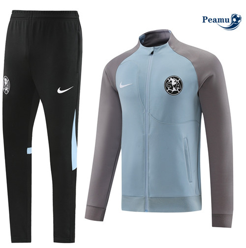 Peamu - Maillot foot Veste Survetement Pumas Uuam Bleu 2023/2024 Soldes