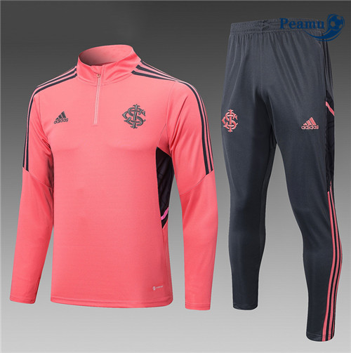 Peamu - Maillot foot Survetement SC Internacional Enfant rose 2022/2023 Soldes