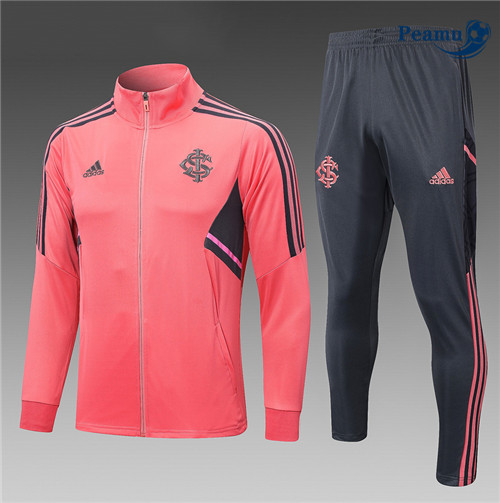 Peamu - Maillot foot Veste Survetement SC Internacional Enfant rose 2022/2023 Chinois