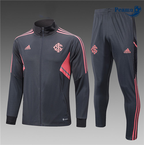 Peamu - Maillot foot Veste Survetement SC Internacional Enfant gris 2022/2023 grossiste