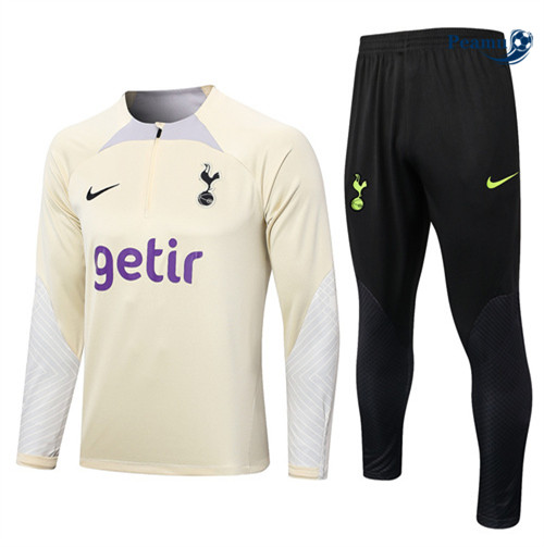 Peamu - Maillot foot Survetement Tottenham Hotspur abricot 2022/2023 Chinois
