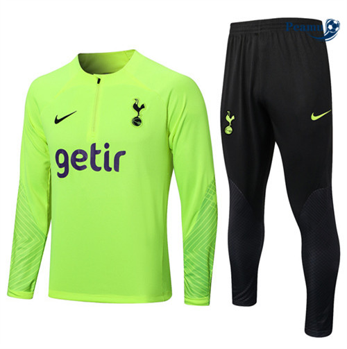 Peamu - Maillot foot Survetement Tottenham Hotspur vert 2022/2023 Paris