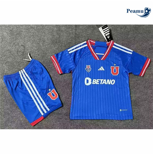 Peamu - Maillot foot Universidad de Chile Enfant Domicile 2023/2024 Paris